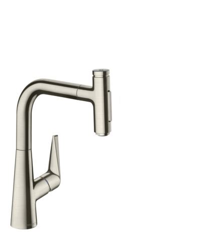 Maximum flow rate (1.75 gpm flow rate): hansgrohe Manual kitchen faucets: Talis Select S, Prep ...