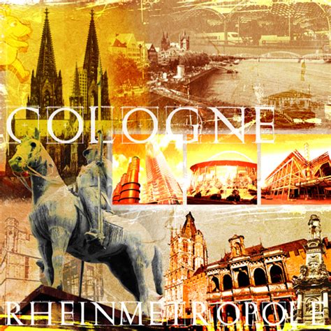 (a blog from the creative. Köln Collage - FritzArt Online-Shop