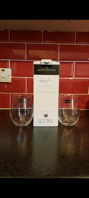 6 Dartington Tony Laithwaite Signature Series Wine Tumblers Glasses In Partick Glasgow Gumtree