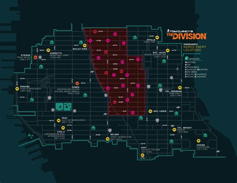 30 The Division Survival Map Maps Database Source