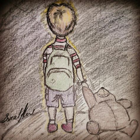 Sad Little Boy Drawing At Explore Collection Of