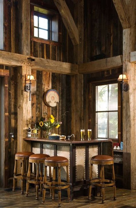 20 Rustic Home Bar Designs For The Best Parties Interior God