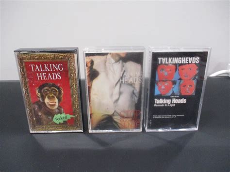 Vintage 1980 S Talking Heads Cassette Tapes Remain In Light Naked 77