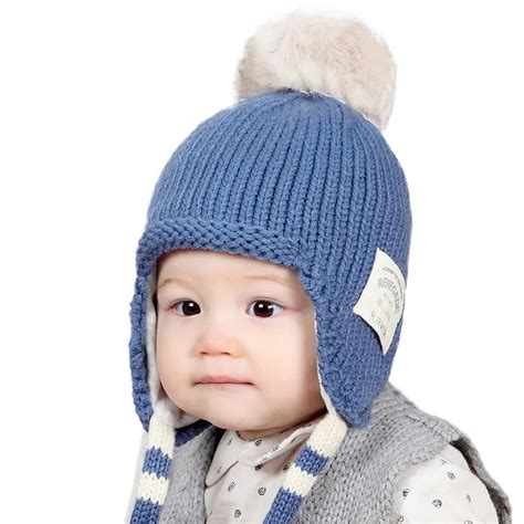 Lovely Baby Hat Winter Warm Baby Accessories Infant Cap Kids Hats In