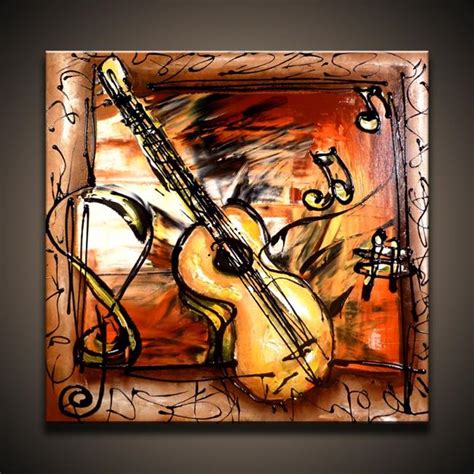 Acoustic Guitar - by Peter D. from Abstract Geometric Art Gallery
