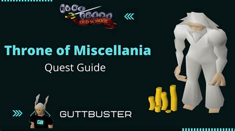 Osrs Throne Of Miscellania Quest Guide 👑 Youtube