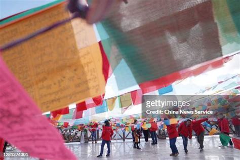 Tibet Prayer Flag Photos And Premium High Res Pictures Getty Images