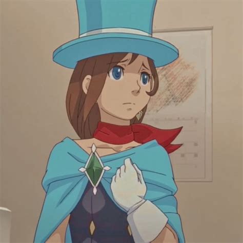 Trucy Wright Icon Phoenix Wright Ace Anime