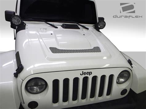 Duraflex Jeep Wrangler Hoods Now Available Pirate4x4com 4x4 And