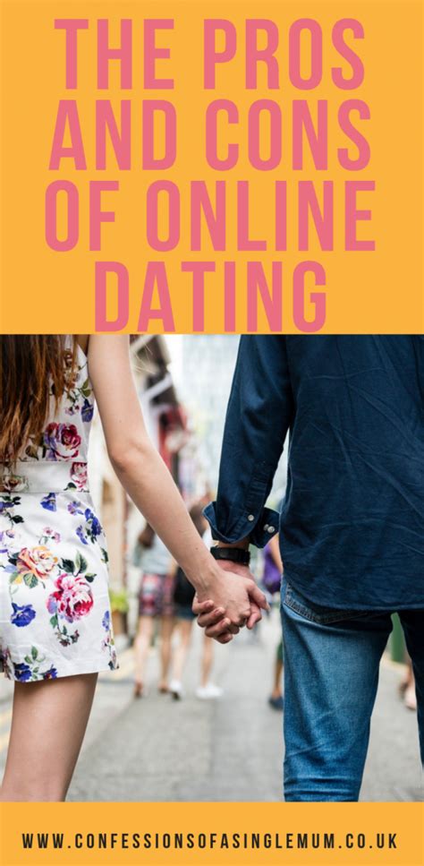 the pros and cons of online dating