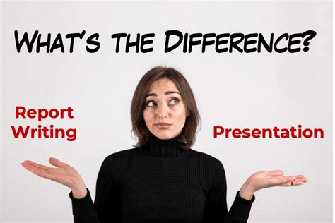 Presentation Vs Report Writing Whats The Difference Art Of