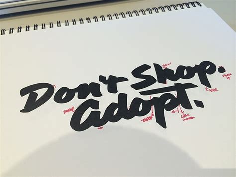 Dont Shop Adopt By Bob Ewing On Dribbble