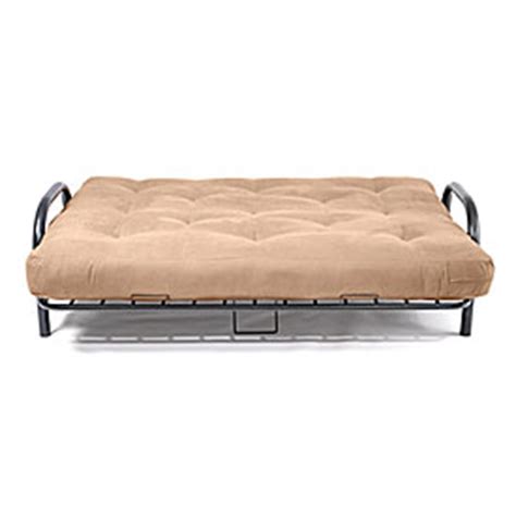 Classic black frame will match any décor or style, while a variety of mattresses in black, camel and check plush provide comfort and style. Black Futon Frame With Camel Futon Mattress Set | Big Lots