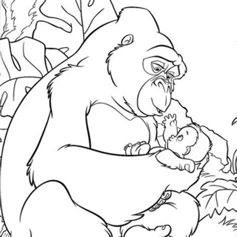 They help us to know which pages are the most and least popular and see how visitors move around the site. Kerchak the King Kong Taking Care of Little Tarzan ...