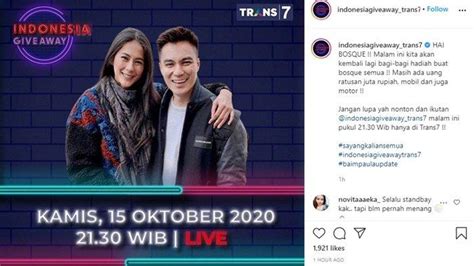 Udah hijab, nafsu banget diajak ngentot. Ikut dan Menangkan Indonesia Giveaway Baim Wong di Trans7, Tayang Kamis 15 Oktober Jam 21.30 WIB ...