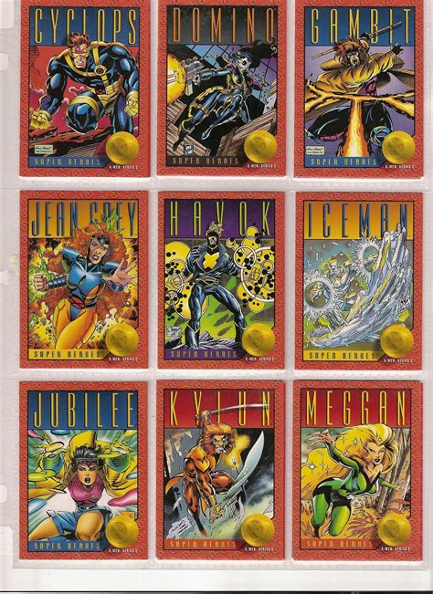 Why Do I Have All Of These X Men Trading Cards Marvel Cards X Men