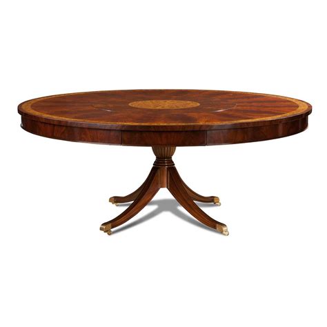 , your family will have food platters and condiments within arm's reach at all times. Round Dining Room Table With Built In Lazy Susan • Faucet ...