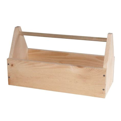 There's a bunch of places you can find cheap and/or free scrap wood. DIY Wood Large Tool Box Garden Tote Kit Handle Holder Simple Wooden Carry Caddy | eBay