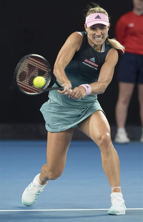 1 for a total of 34 weeks since 2016. Angelique Kerber - Australian Open 01/16/2019 • CelebMafia