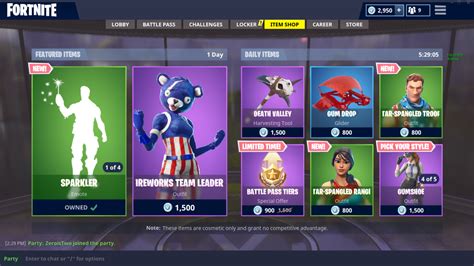 2021 daily holidays that fall on july 17, include: Fortnite shop july 17 2018 - escapadeslegendes.fr