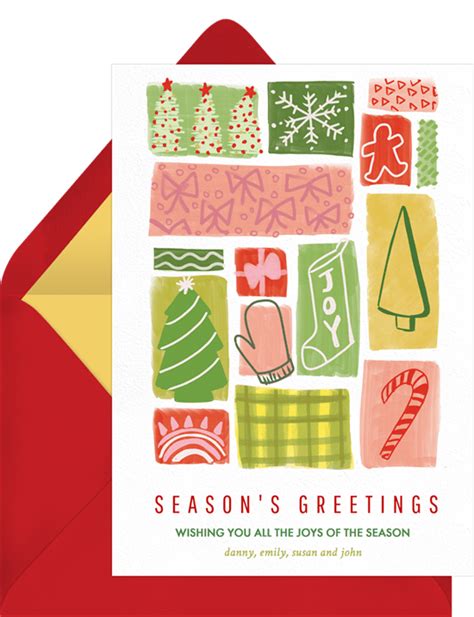 Joys Of The Season Cards