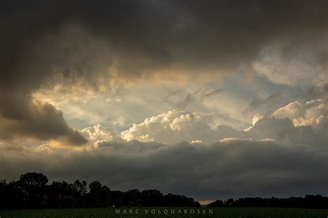 Rain Clouds At Sunset Marc Volquardsen