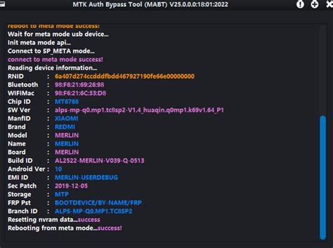 MTK Auth Bypass Tool V25 Updated Auth Protection Disabler Free IAASTEAM