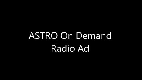 Astro On Demand Youtube