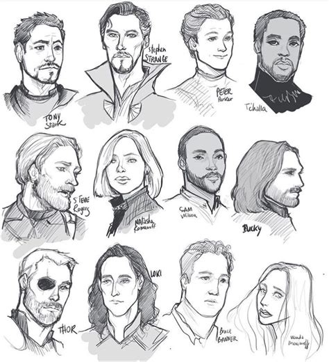 Pin By Kiara C On Fandoms Marvel Drawings Avengers Drawings Sketches