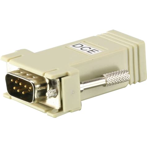 Aten Rj 45 Female To Db9 Male Dte To Dce Interface Sa0142