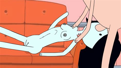 Rule 34 Accurate Art Style Adventure Time Animated Breasts Cartoon Network Couch Finn The