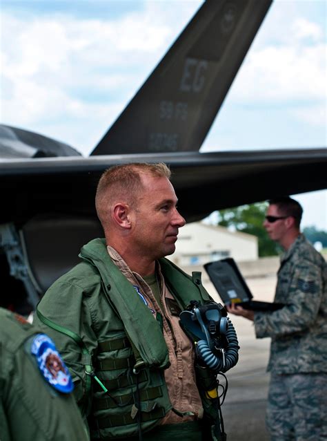 Marine Pilot Brings Second Jsf To Eglin Eglin Air Force Base