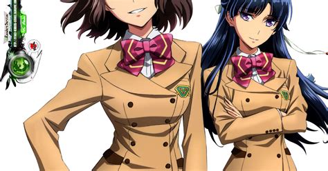 Valvrave Saki Rukino Shouko Cute Seifuku Hd Render Ors Anime Renders