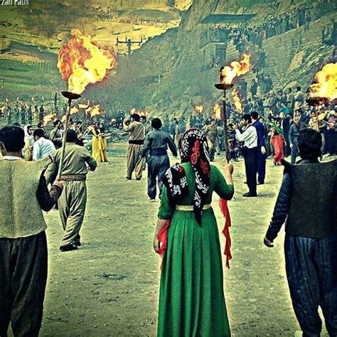 Kurdish New Year Newroz Celebrations Kurdish Way Iran Culture