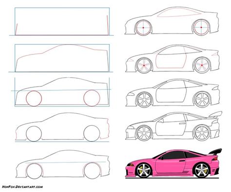 Dibujos De Autos Faciles Coches Para Dibujar Autos Para Dibujar