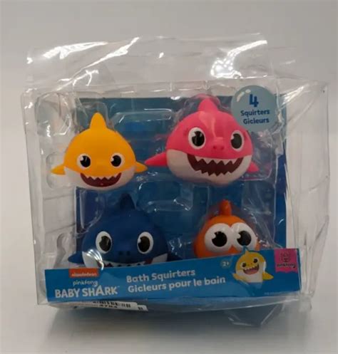 Wowwee Pinkfong Baby Shark Bath Squirt Toy Pack Picclick