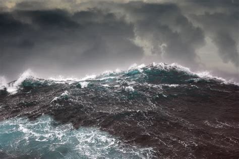Ocean Wave During Storm In The Atlantic Ocean Stock Image Everypixel