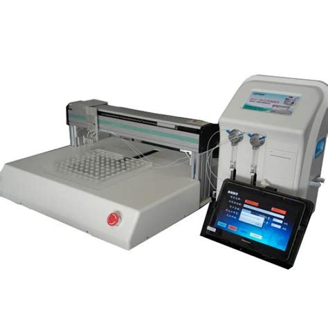 Dual Channel Automated Liquid Dispensing System Pipetting Workstations