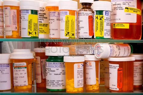 Prescription Bottle Cabinet Medicine Rx Fundamental Photographs The