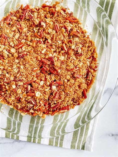 Easy Apple Crisp With Oat Crumble Topping Wellness For