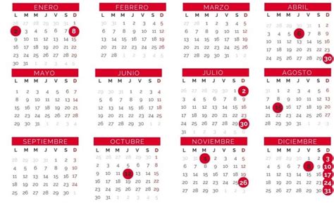 Calendario Laboral Estos Son Los Nuevos Festivos Y D As Laborales The Best Porn Website