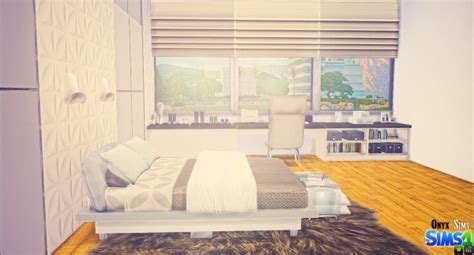 Onyx Sims San Diego Bedroom • Sims 4 Downloads