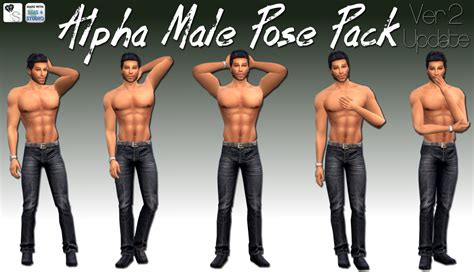 Sweet Sorrow Sims Alpha Male Pose Pack Ver2