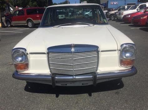 When you see a mercedes for sale, it's much more than just a car that you can purchase. 1971 Mercedes 220d Sedan Manual Diesel Leather White 34K miles Super clean - Classic Mercedes ...