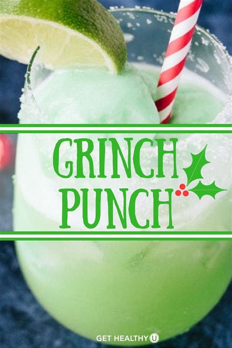 Festive Grinch Punch A Refreshing Holiday Favorite