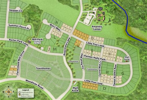 Street directory and map of allens mills. New Homes in Glen Allen, VA 23059 | River Mill