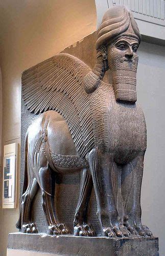 Lammasu Ancient Sumerian Ancient Mesopotamia Ancient Babylon
