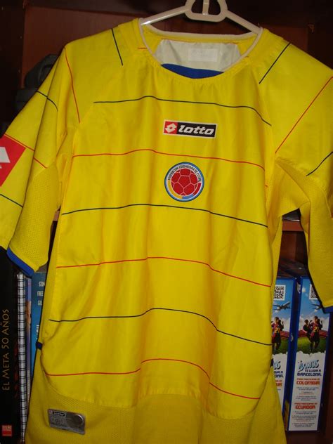 A la selección le quedan tres meses para. Coleccionistas de Futbol: Camisa Selección Colombia Lotto ...