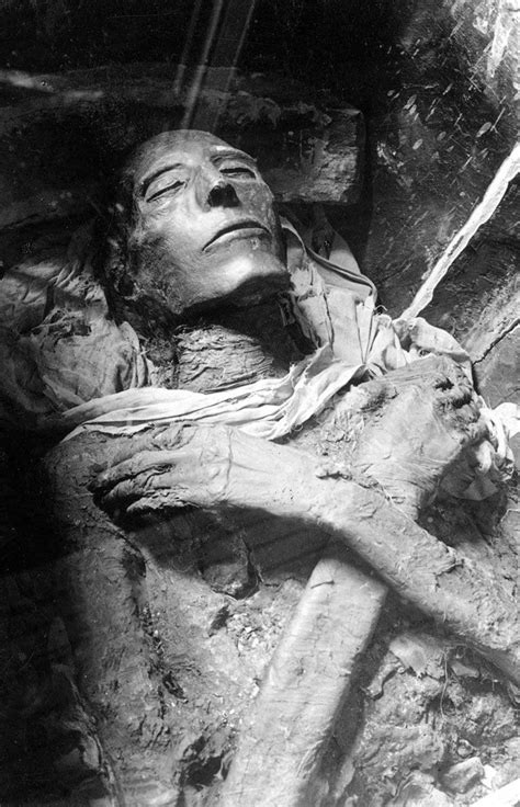 Royal Mummy Of King Seti I 1290 1279 Bc Egyptian Museum Cairo 1905