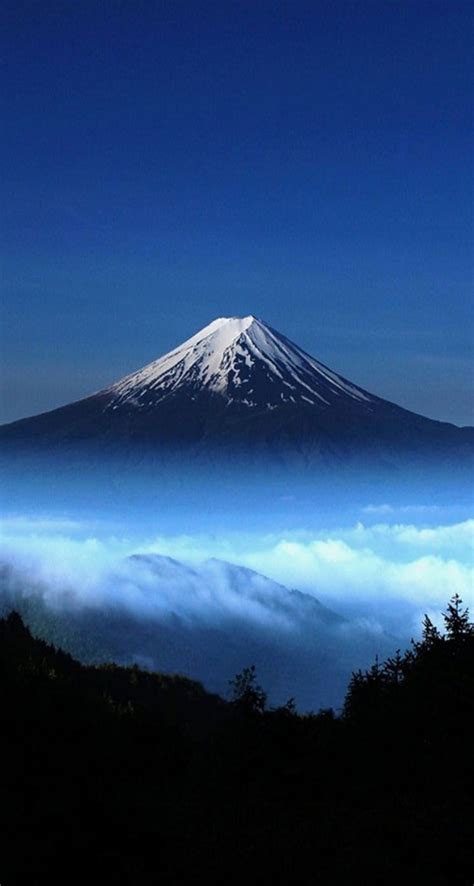 人気113位 富士山 Iphone5s壁紙待受画像ギャラリー Mount Fuji Japan Nature Mount Fuji